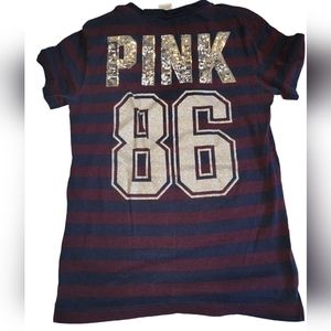 Pink victoria secret bling shirt